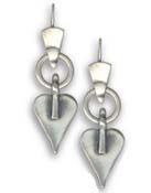 Danon Heart Earrings EF2287 - 25.00