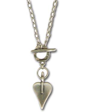 Danon Single heart Necklace N4502